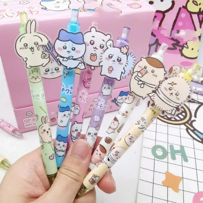 School Supplies - Bolígrafos de gel Kawaii Chiikawa, 0,5