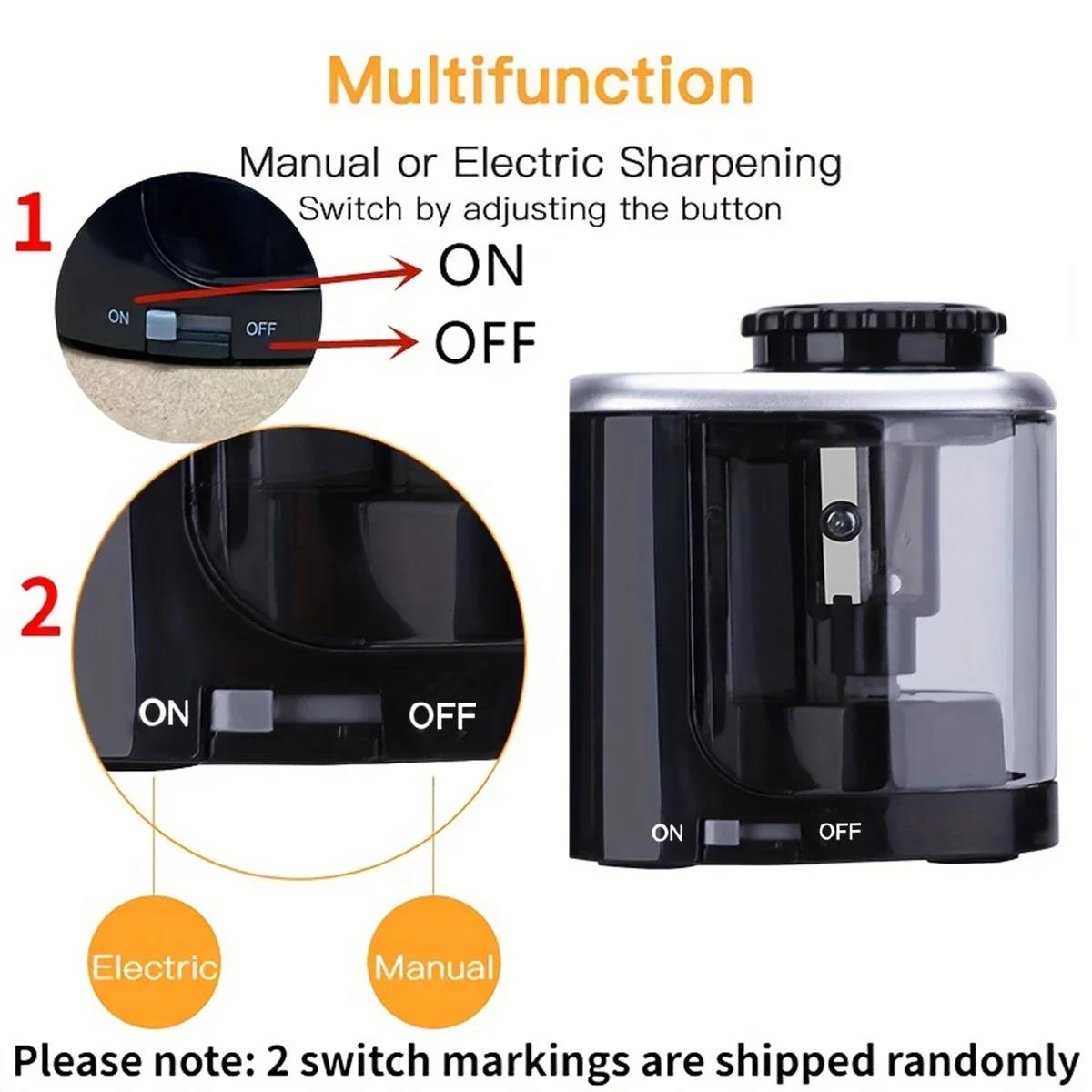 Sacapuntas Eléctrico a Batería - Electric Pencil Sharpener Usb reseña y precio
